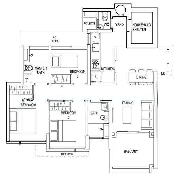 3 Bed Executive Condo for Sale in  The Terrace - Image 8