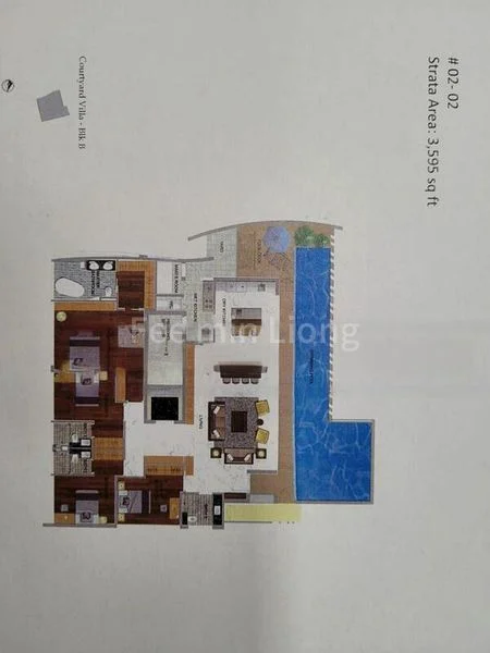 4 Bed Condo for Rent in  Oei Tiong Ham Park Residences - Image 9