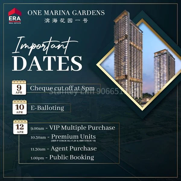 1 Bed Condo for Sale in  One Marina Gardens - Image 11