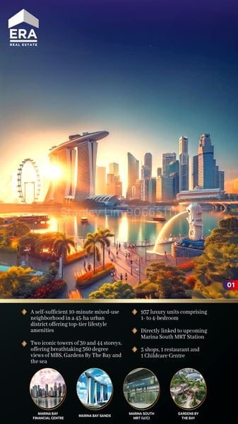 1 Bed Condo for Sale in  One Marina Gardens - Image 9