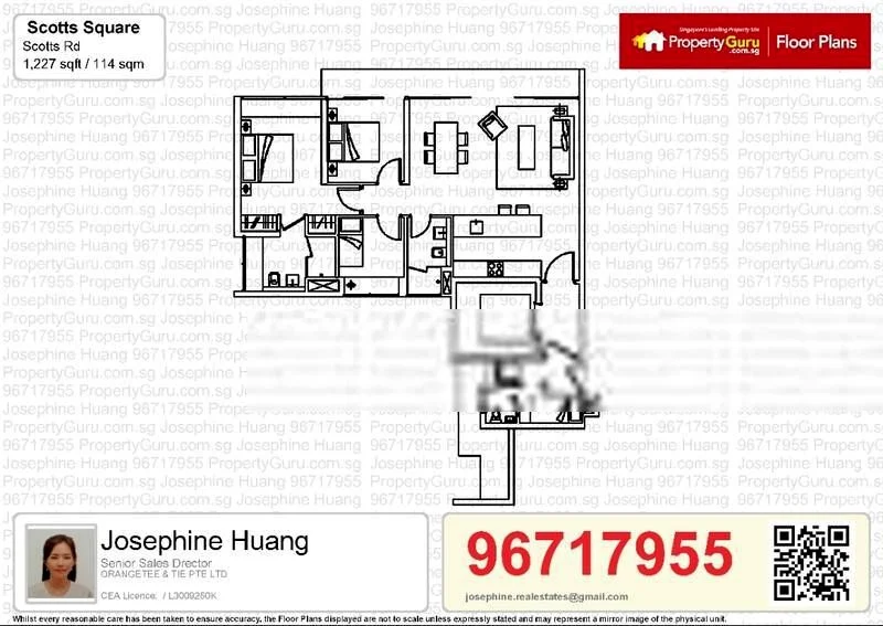 3 Bed Apartment (Condo) for Rent in  Scotts Square - Image 17