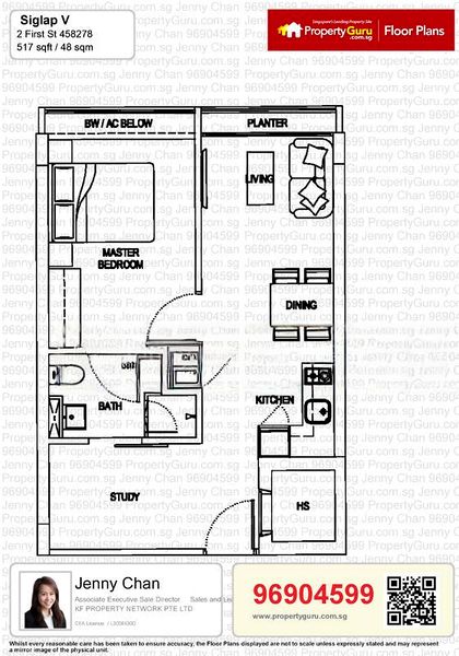 1 Bed Condo for Rent in  Siglap V - Image 12