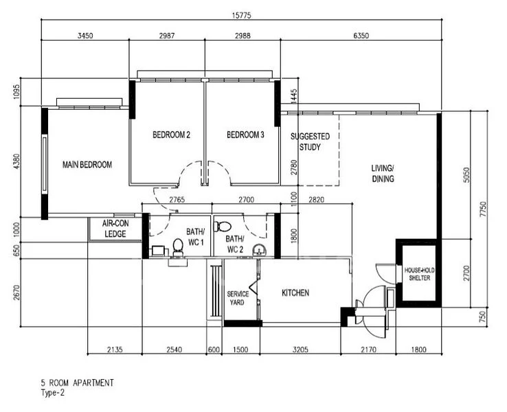 5 Room (5I) HDB for Sale in 274B Compassvale Bow - Image 12