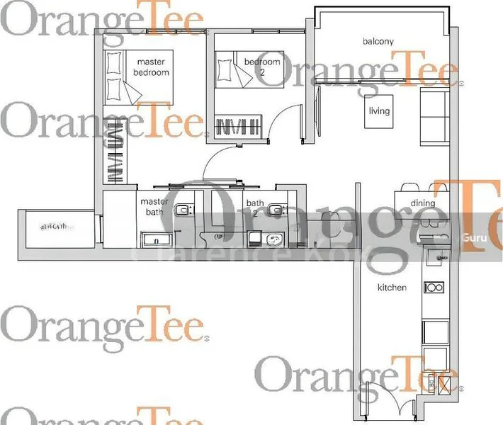 2 Bed Condo for Rent in  The Panorama - Image 16