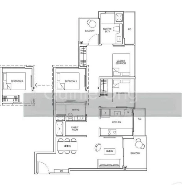 3 Bed Condo for Rent in  Grandeur Park Residences - Image 12
