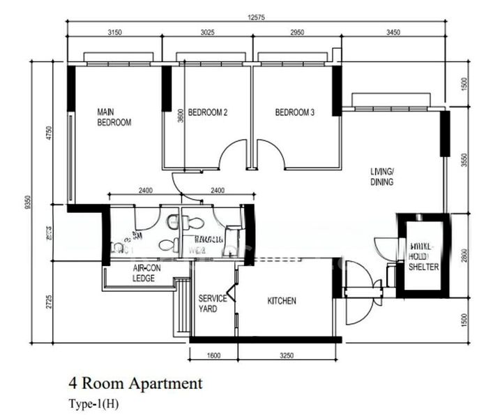 4 Room (4A) HDB for Sale in  997A Buangkok Crescent - Image 12