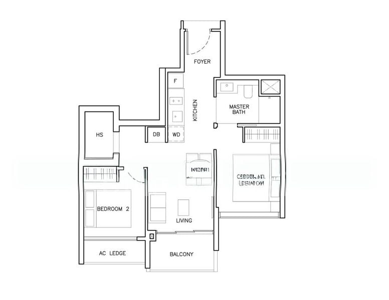 2 Bed Condo for Rent in  The Arden - Image 15