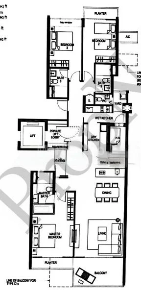 3 Bed Condo for Sale in  The Azure - Image 9