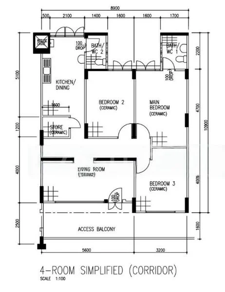 4 Room (4S) HDB for Sale in  149 Simei Street 1 - Image 9