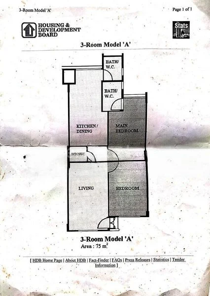 3 Room (3A) HDB for Rent in  808 Yishun Ring Road - Image 8