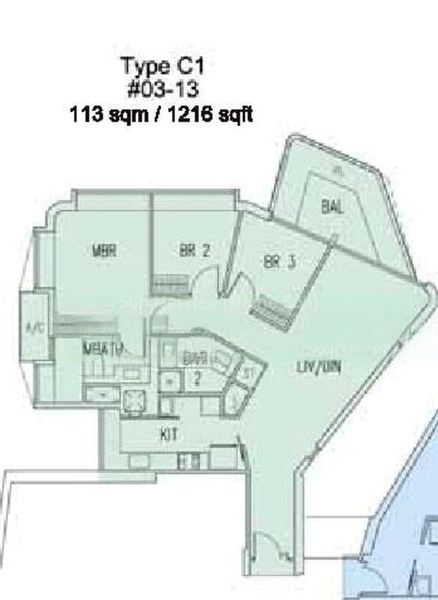 3 Bed Condo for Rent in  D'leedon - Image 6