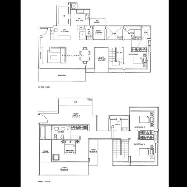 4 Bed Apartment (Condo) for Sale in  One-North Residences - Image 36