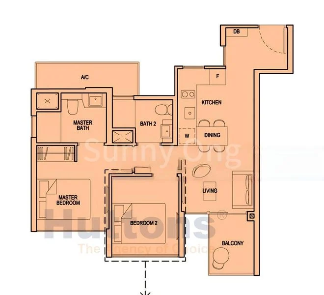 2 Bed Condo for Rent in  Grandeur Park Residences - Image 5