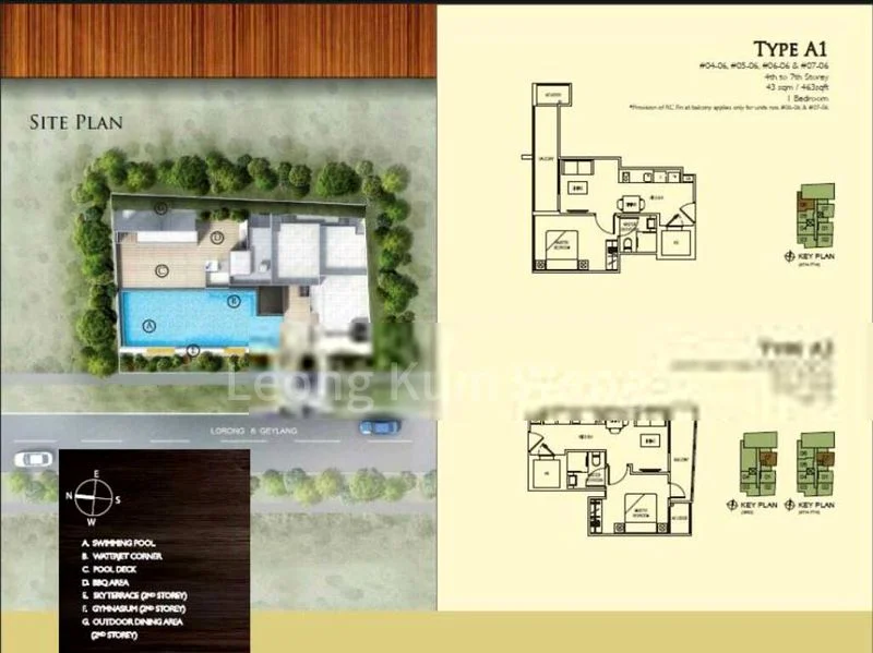 1 Bed Apartment (Condo) for Rent in  Treasures @ G6 - Image 3