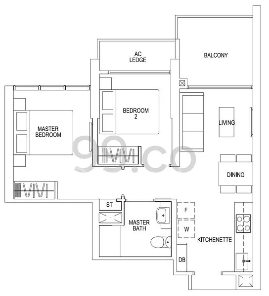 2 Bed Condo for Sale in  Parc Riviera - Image 6