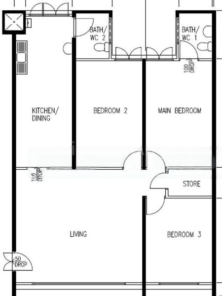 4 Room (4NG) HDB for Rent in  543 Bedok North Street 3 - Image 16