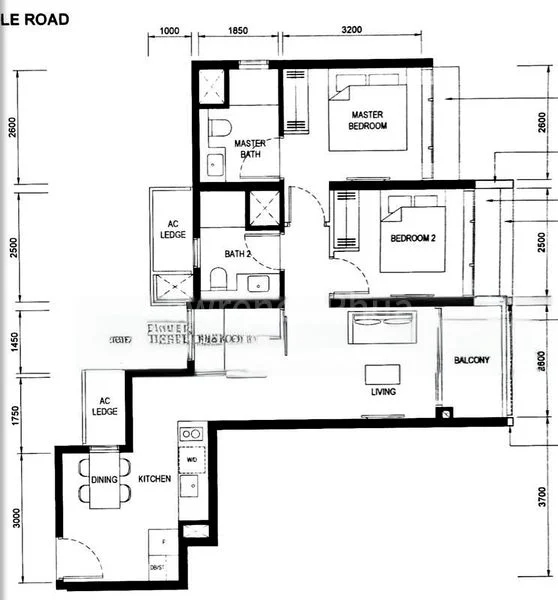 2 Bed Condo for Rent in  The M - Image 11