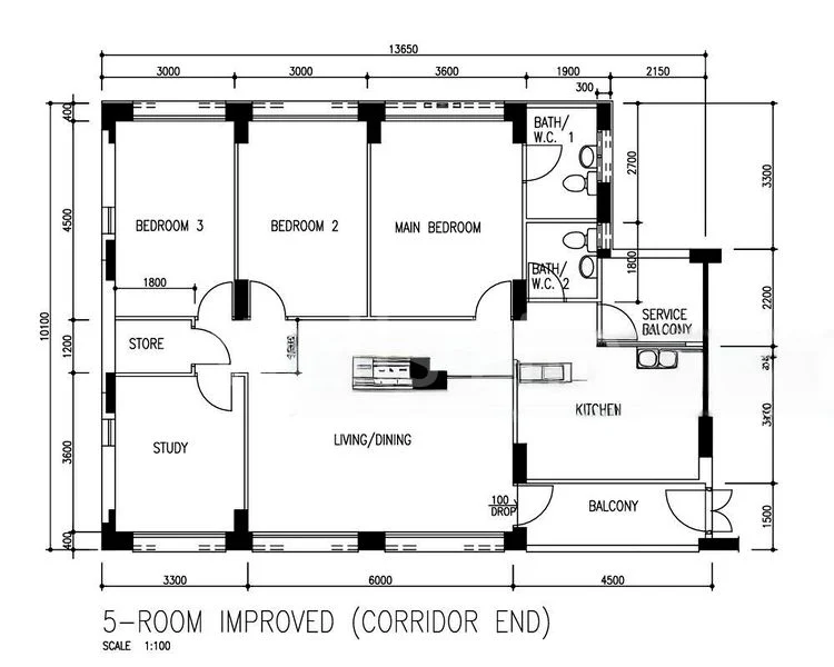 5 Room (5I) HDB for Sale in  611 Choa Chu Kang Street 62 - Image 12