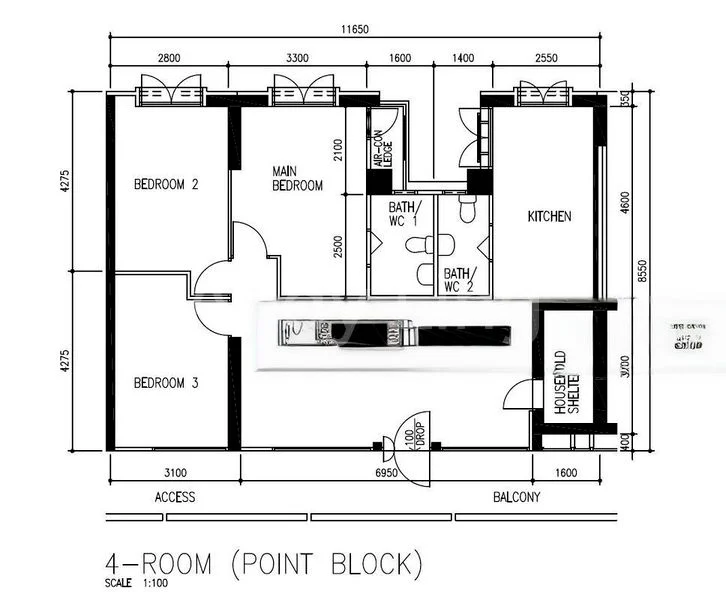 4 Room (4A) HDB for Sale in 87 Telok Blangah Heights - Image 19