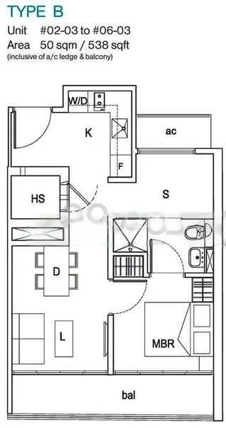 2 Bed Condo for Rent in  The Water Edge - Image 18