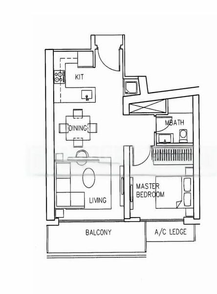 1 Bed Condo for Rent in  Marina Bay Residences - Image 12