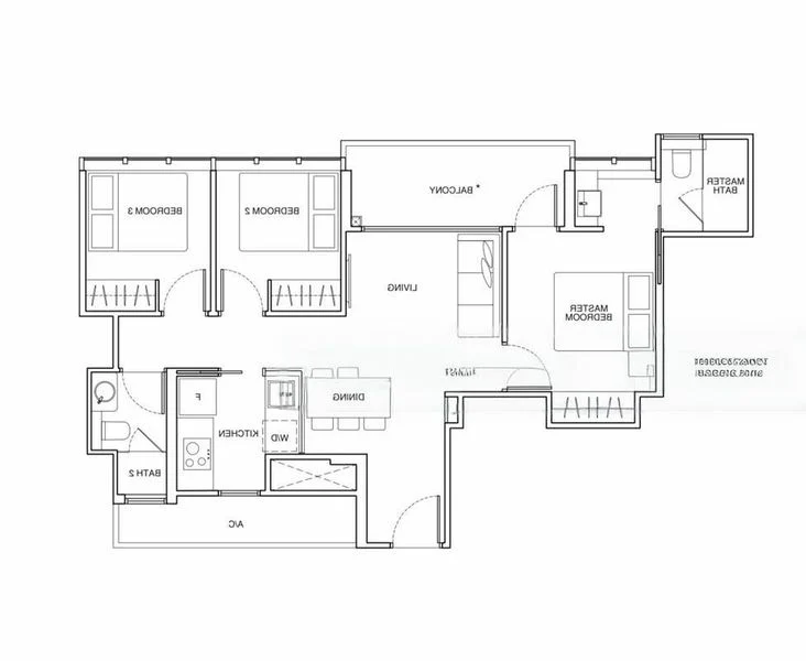 3 Bed Condo for Rent in  Arena Residences - Image 18