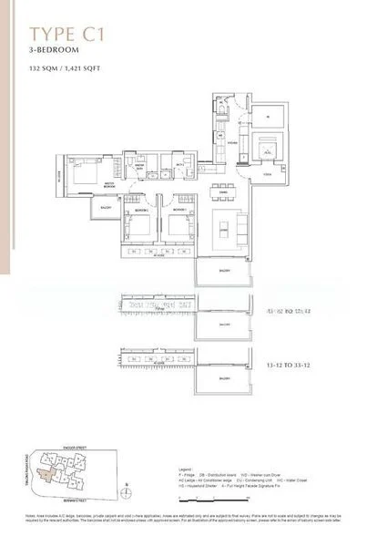 3 Bed Condo for Rent in  Newport Residences / Newport Tower - Image 8