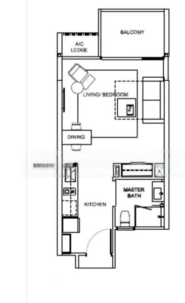 Studio Condo for Rent in  Stratum - Image 6