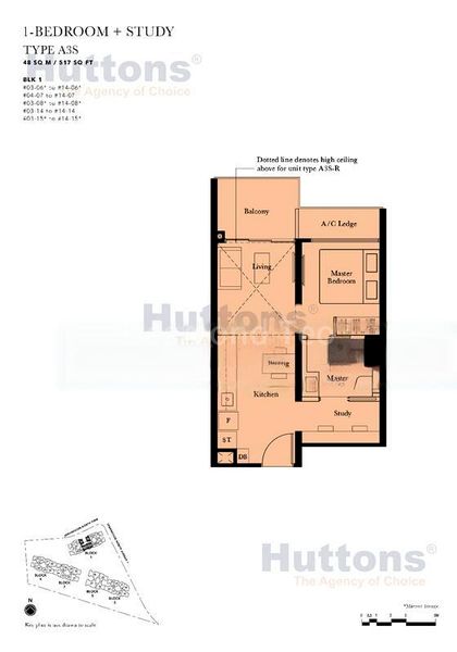 1 Bed Condo for Sale in  The Garden Residences - Image 8