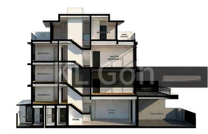 6 Bed Terraced House (Landed) for Sale in  Simon Lane - Image 2