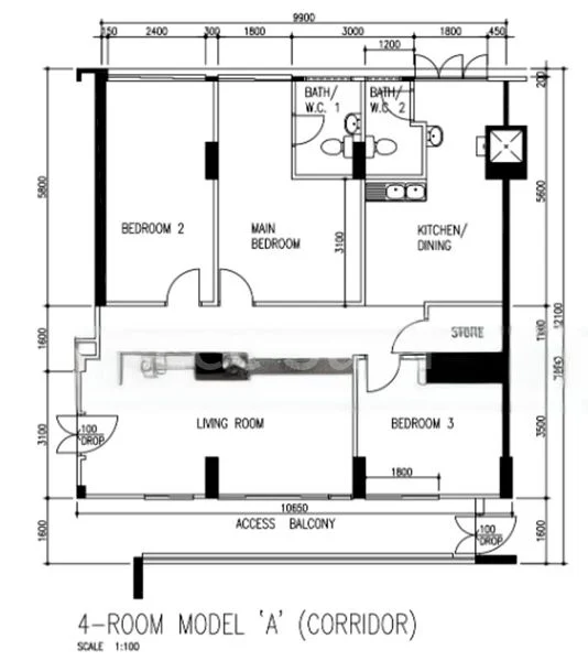 4 Room (4A) HDB for Sale in  220 Bishan Street 23 - Image 17