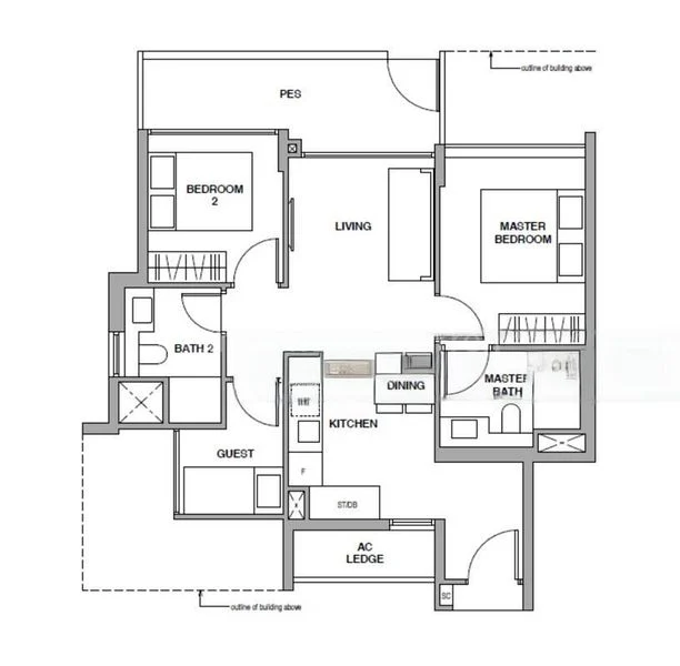 2 Bed Condo for Rent in Royalgreen - Image 7