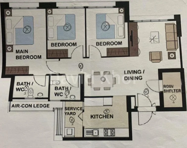 Common Room (HDB) for Rent in  871B Tampines Street 86 - Image 10