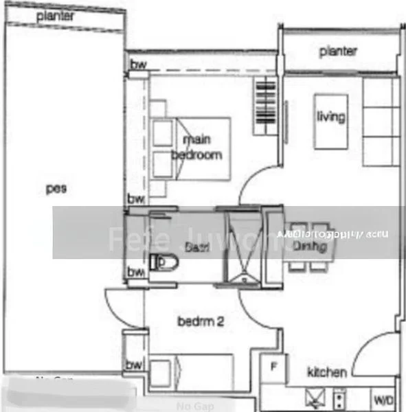 2 Bed Condo for Rent in  Alexis - Image 15