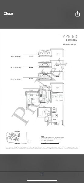 2 Bed Condo for Rent in  Newport Residences / Newport Tower - Image 6