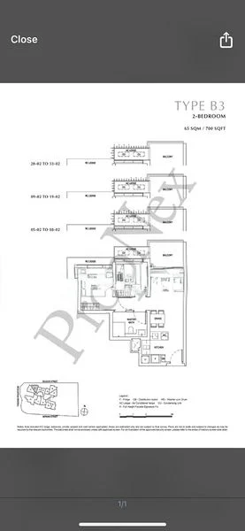 2 Bed Condo for Rent in Newport Residences / Newport Tower - Image 6