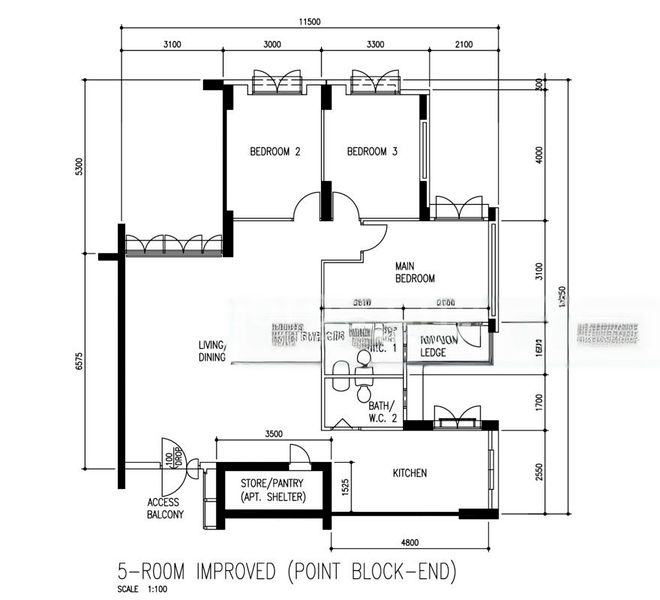 5 Room (5I) HDB for Sale in  121C Sengkang East Way - Image 8