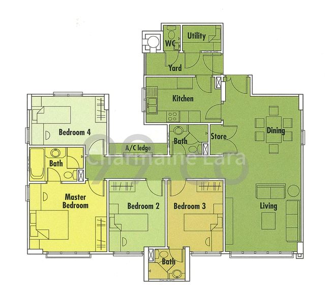 Common Room (Condo) for Rent in Springdale Condominium - Image 3