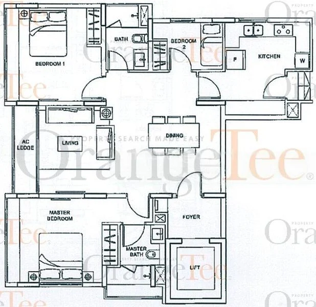 3 Bed Condo for Sale in  Meadows @ Peirce - Image 17