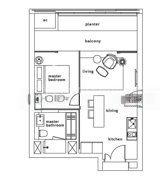 1 Bed Condo for Sale in  OUE Twin Peaks - Image 16