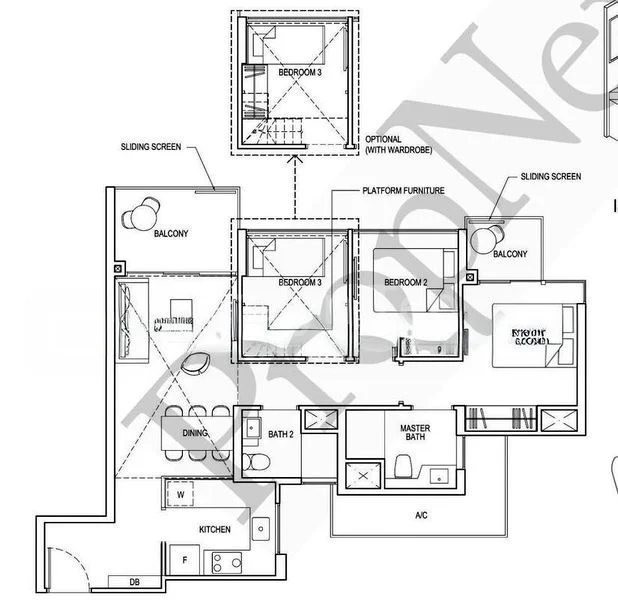 3 Bed Condo for Rent in  Grandeur Park Residences - Image 7