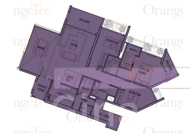 3 Bed Condo for Rent in  The Crest - Image 13