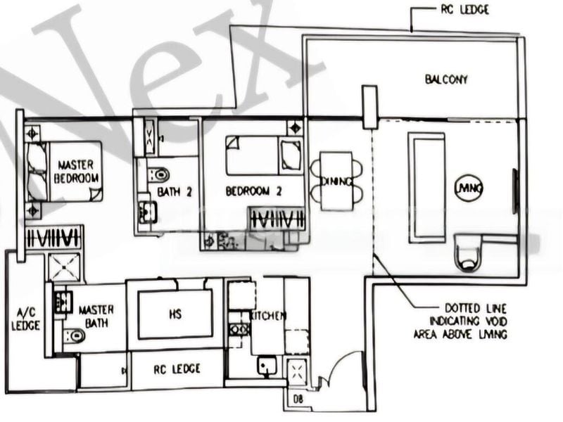 2 Bed Condo for Sale in  The Trilinq - Image 15