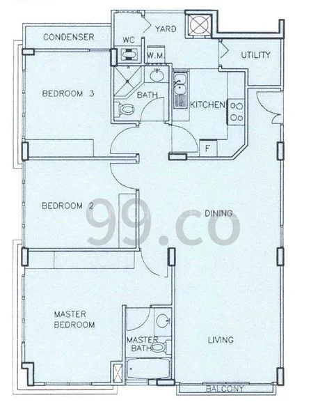 Common Room (Condo) for Rent in  Dawn Ville - Image 3