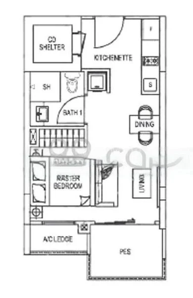 1 Bed Condo for Rent in  Parc Elegance - Image 7