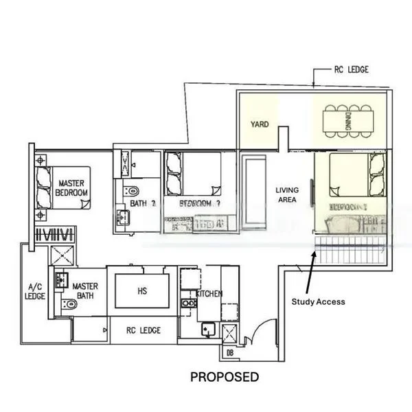 3 Bed Condo for Sale in  The Trilinq - Image 19