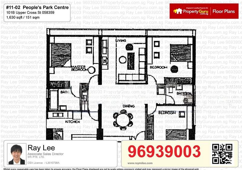 1 Bed Apartment (Condo) for Rent in  People's Park Centre - Image 10