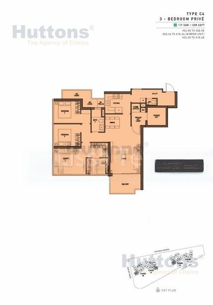 3 Bed Apartment (Condo) for Sale in Seaside Residences - Image 12