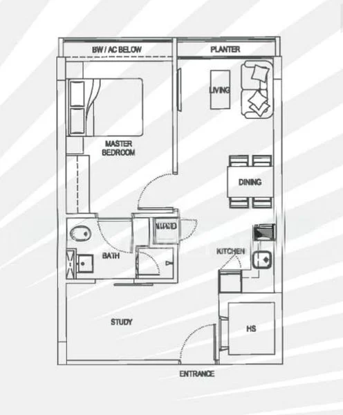 1 Bed Condo for Rent in  Siglap V - Image 11