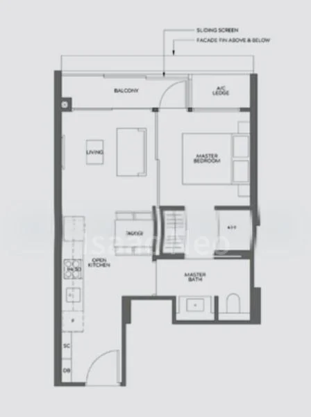 1 Bed Condo for Rent in  Meyer Mansion - Image 16